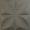 Ekena Millwork 11 7/8in. W x 11 7/8in. H Helene EnduraWall Decorative 3D Wall Panel Covers 0.98 Sq. Ft. WP12X12HEISG - alternate 1